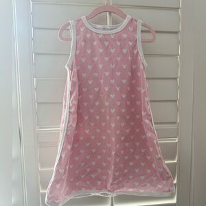 Disney Pink Polka Dot Sleeveless Dress